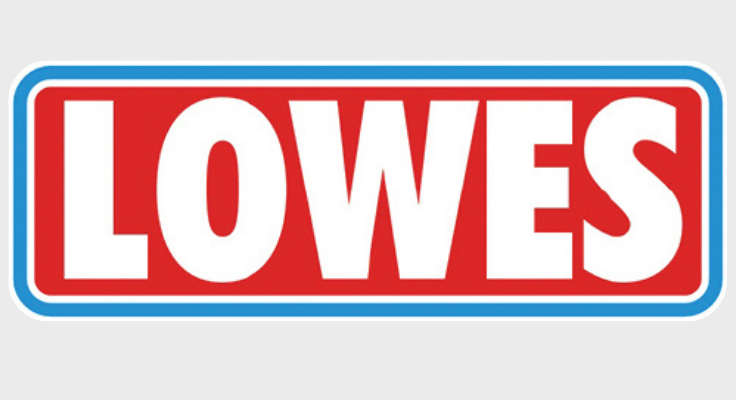 Lowes logo.